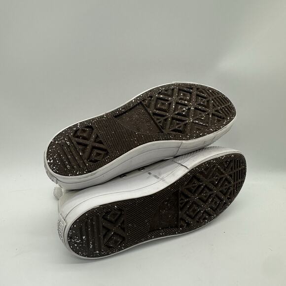 Womens Size 8 Converse Chuck Taylor All Star Platform Chucks Lift White Hi Top - Picture 8 of 9